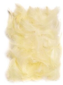 Piórka kremowe 5-12 cm 10g