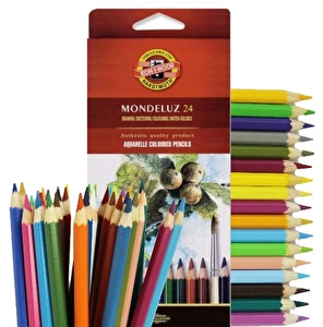 Kredki MONDELUZ akwarelowe 24 szt