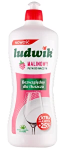 Płyn do mycia naczyń LUDWIK 900g Malina
