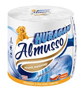 Ręcznik papierowy XXL 2W 60m Almusso Huragan