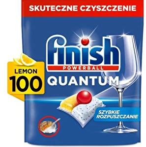 FINISH Tabletki do zmywarki Quantum Ultimate Lemon 100szt