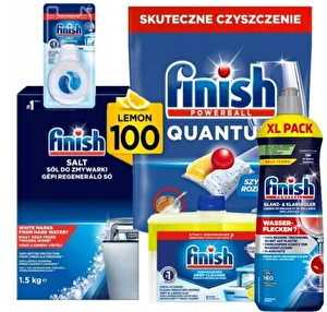 Finish Zestaw Kapsułki sól nabłyszcz zapach