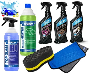 TENZI Zestaw CZYSTY SAMOCHÓD Środki do czyszczenia samochodu