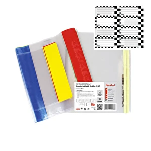 Okładki okłada bezbarwna na książki zeszyty komplet do klasy IV-VI + gratis