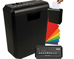 Niszczarka IZOXIS do papieru dokumentów automatyczna mocna wydajna 10L P-2